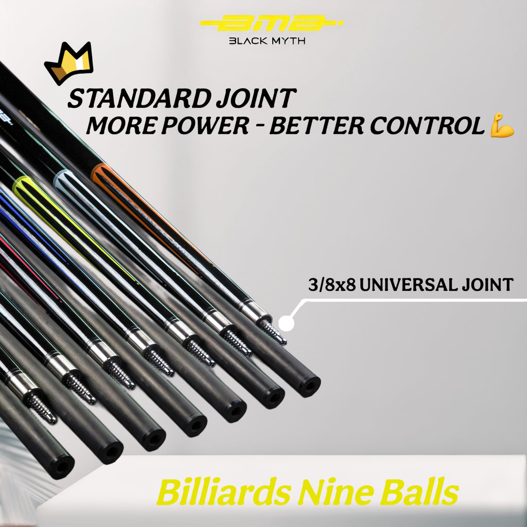 BMB Graphite Composite Pool Cue Ruby Pink 58" - Professional