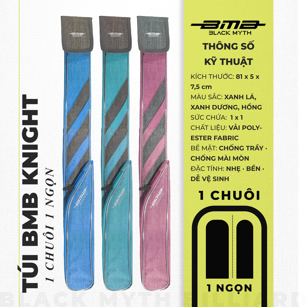 Bao Cơ Bida BMB 1x1 – Nhiều Màu Sắc Nhẹ – Trẻ Trung – Nổi Bật