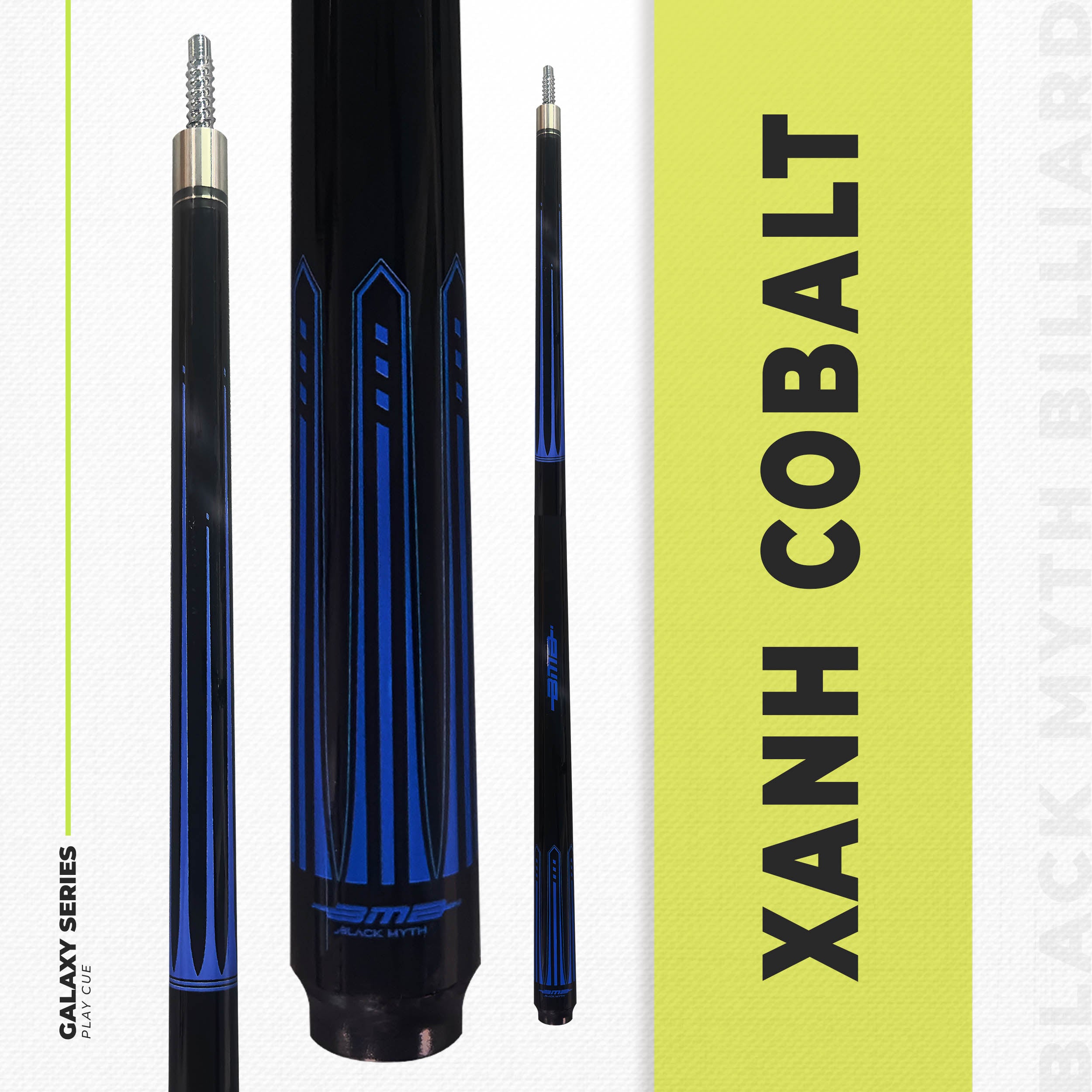 Cơ Bida BMB Xanh Cobalt – Ngọn Carbon Kiểm Soát Bi Đỉnh, Không Lo Lệch