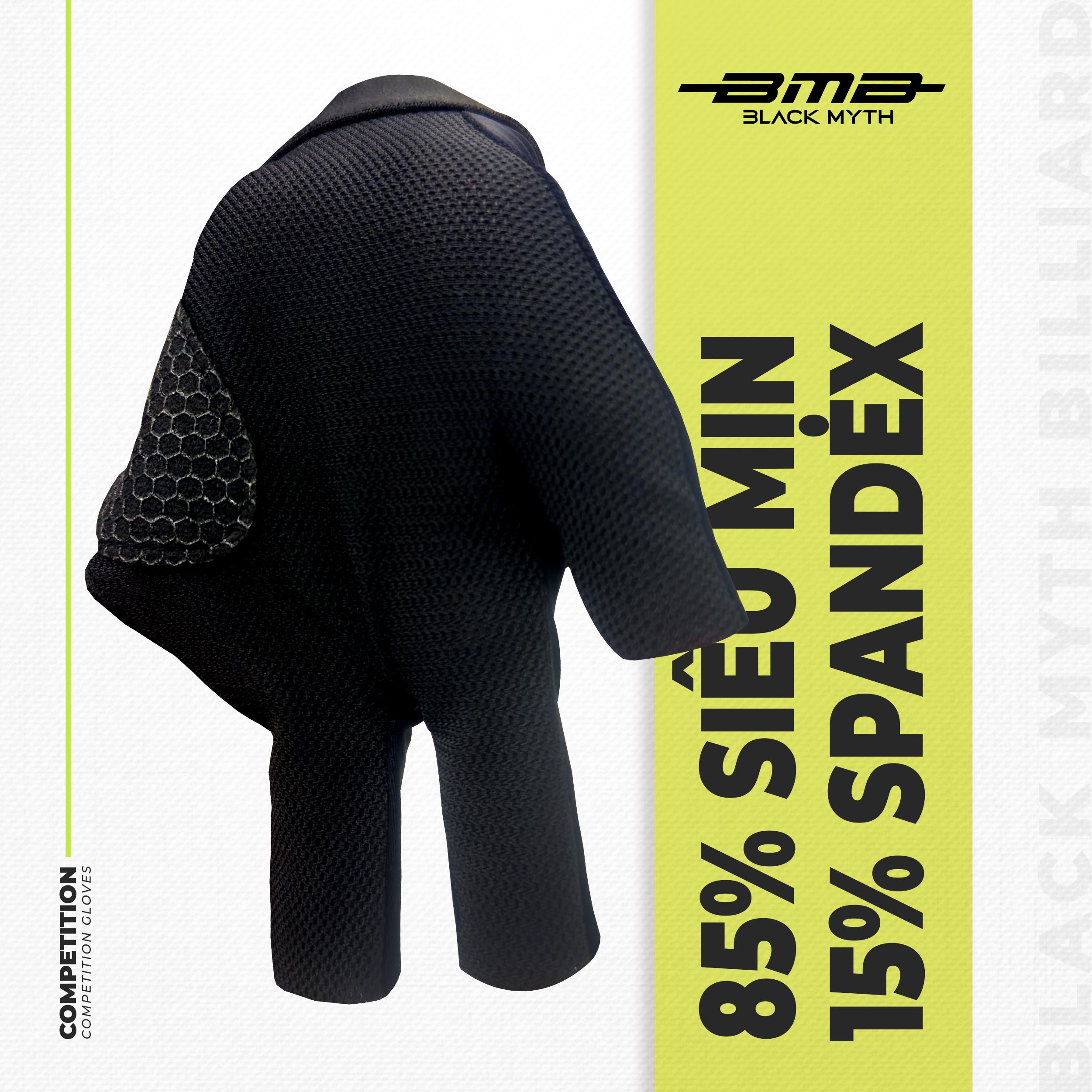 Găng Tay Bida BMB Black Myth – Thoáng Khí, Chống Trượt, Kiểm Soát Chuẩn