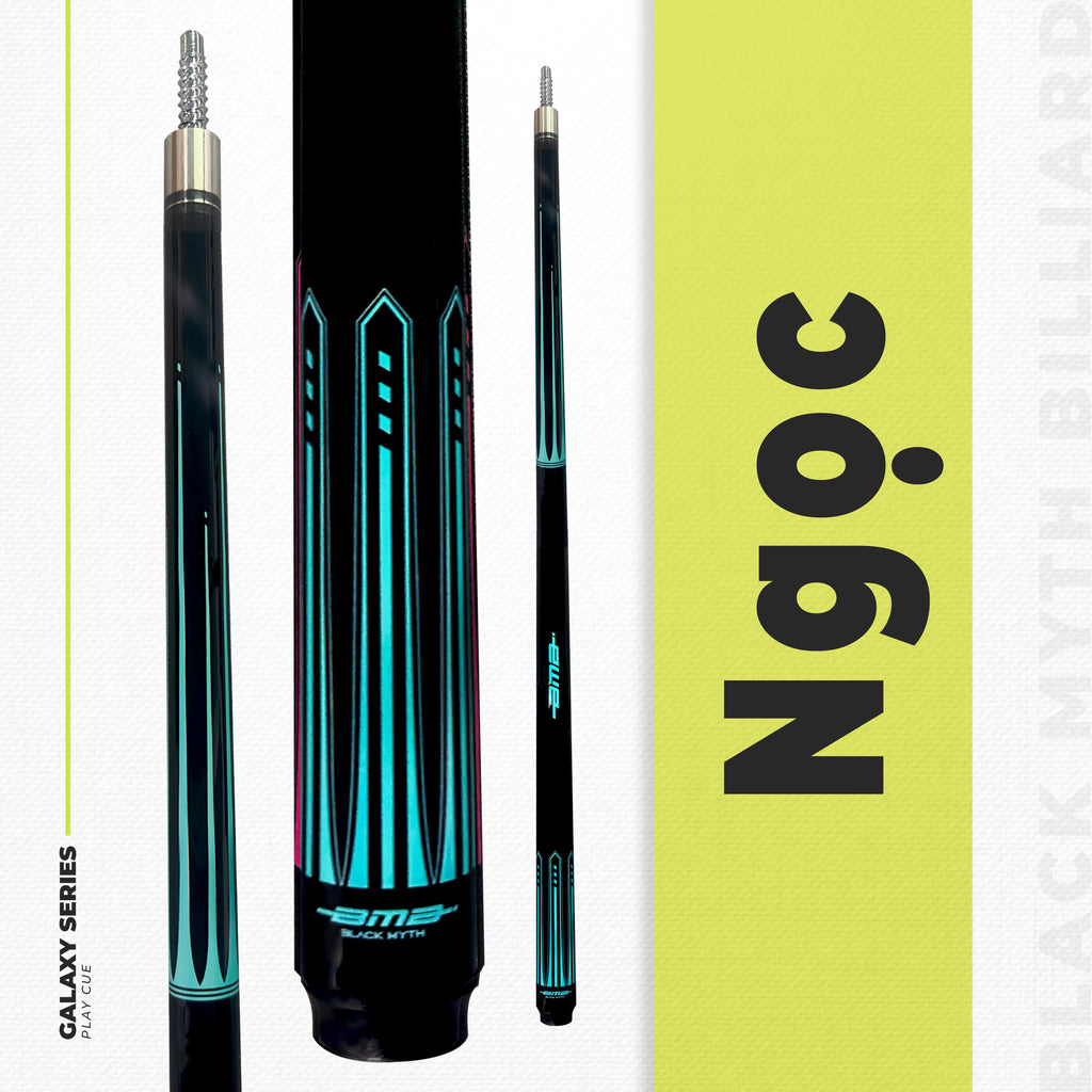 Cơ Bida BMB Black Myth – Carbon & Fiber  Galaxy Series
