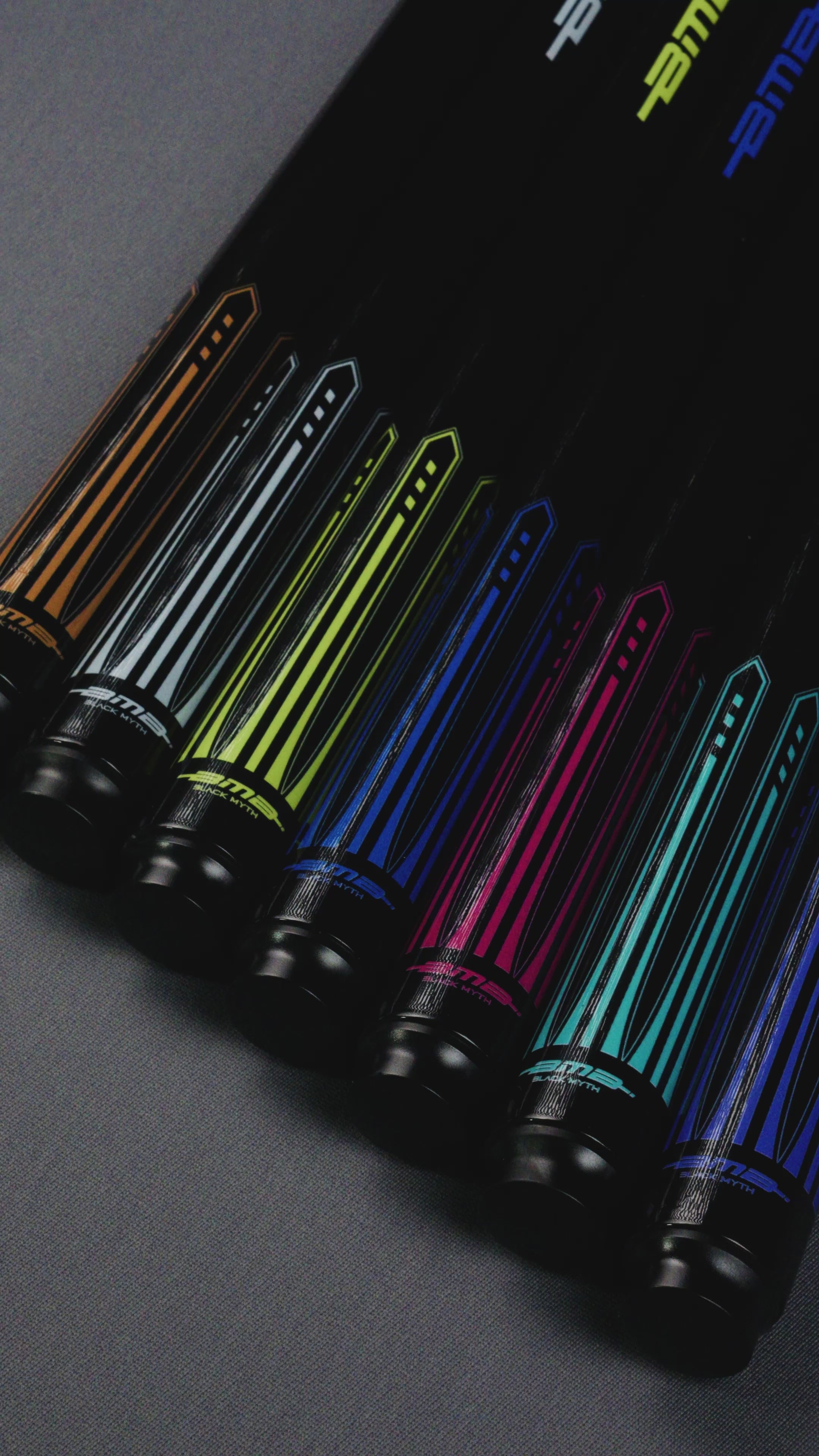 BMB Graphite Composite Pool Cue Ruby Pink 58" - Professional