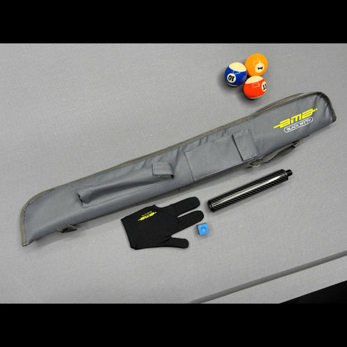 BMB 1x1 Fabric Billiard Cue Case 80cm - Lightweight Gray